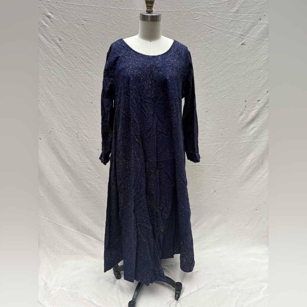 100% cotton hand batiked oversized dress